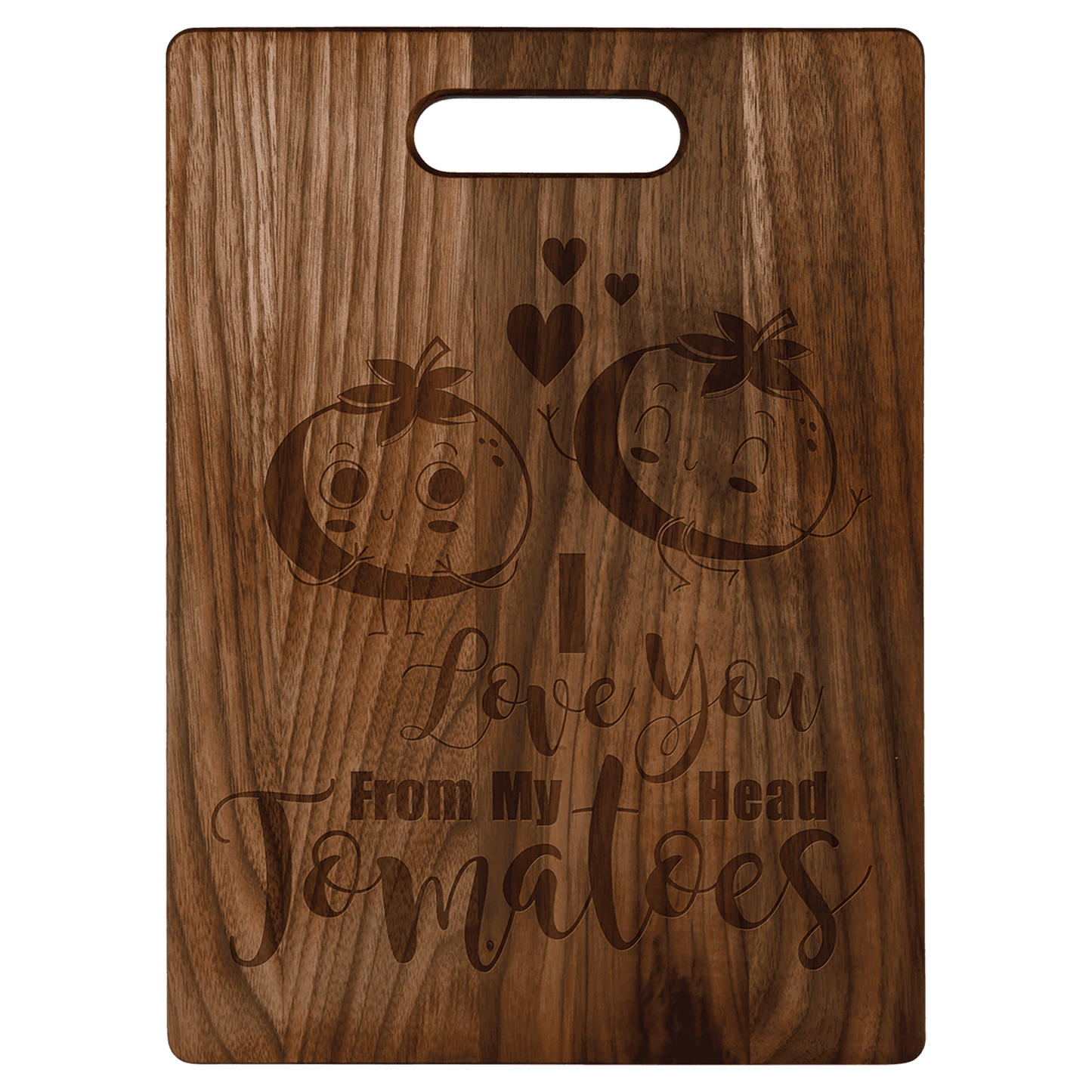 13 3/4" x 9 3/4" Walnut Cutting Board