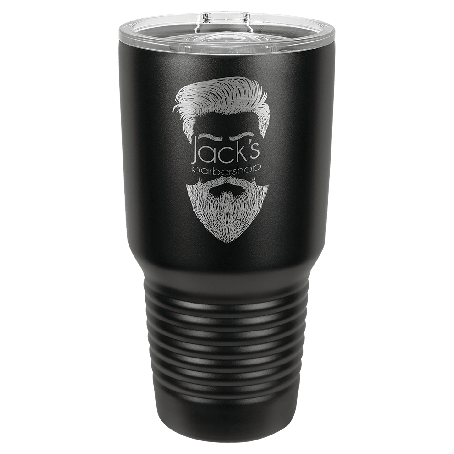 Polar Camel 30 oz. Full Black Ringneck Tumbler with Slider Lid