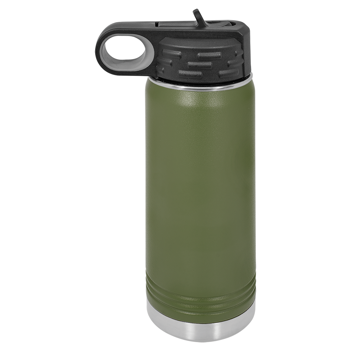 Personalized 20 oz. Insulated Water Bottle with Flip-Top Lid