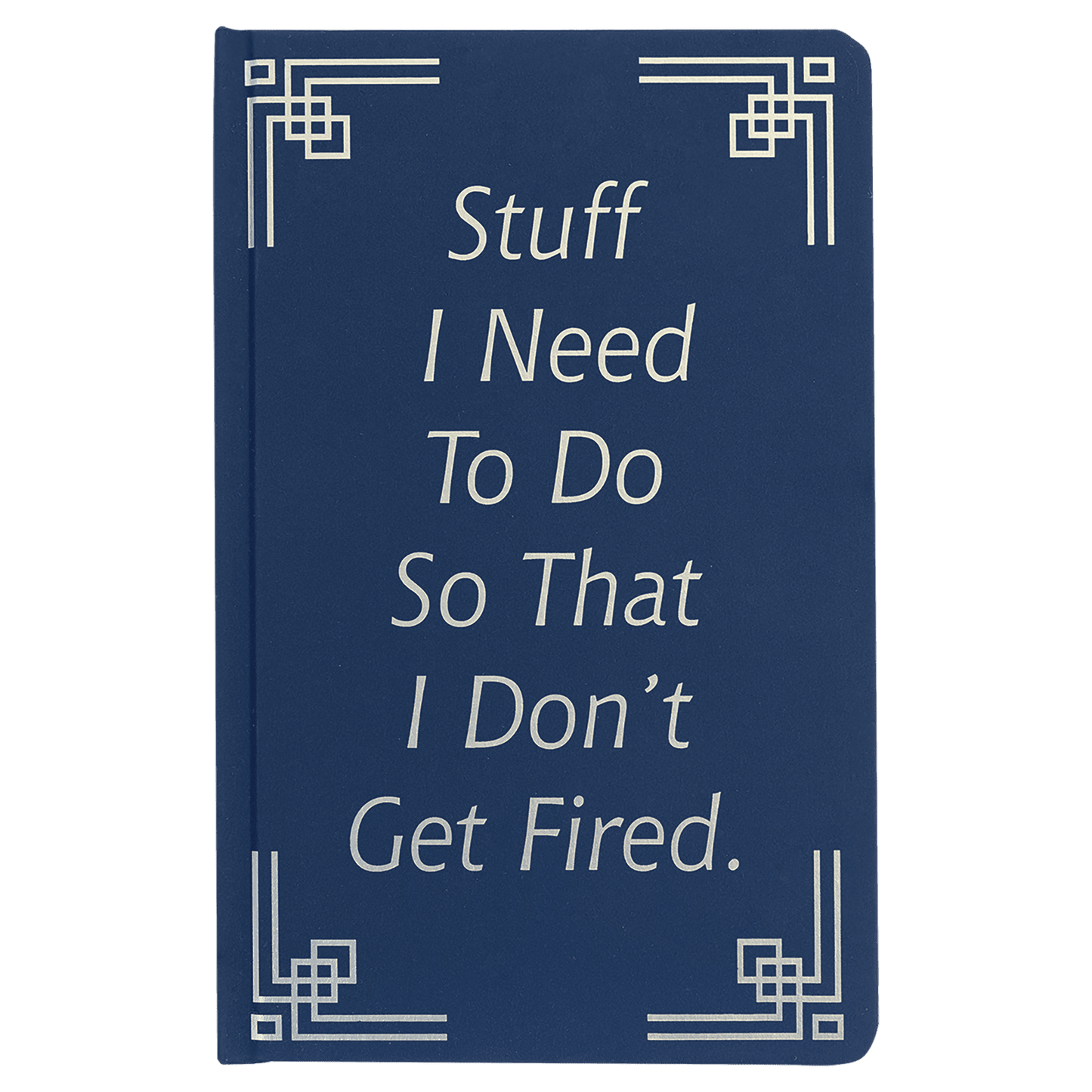 5 1/4" x 8 1/4" Blue LazerBurst Journal