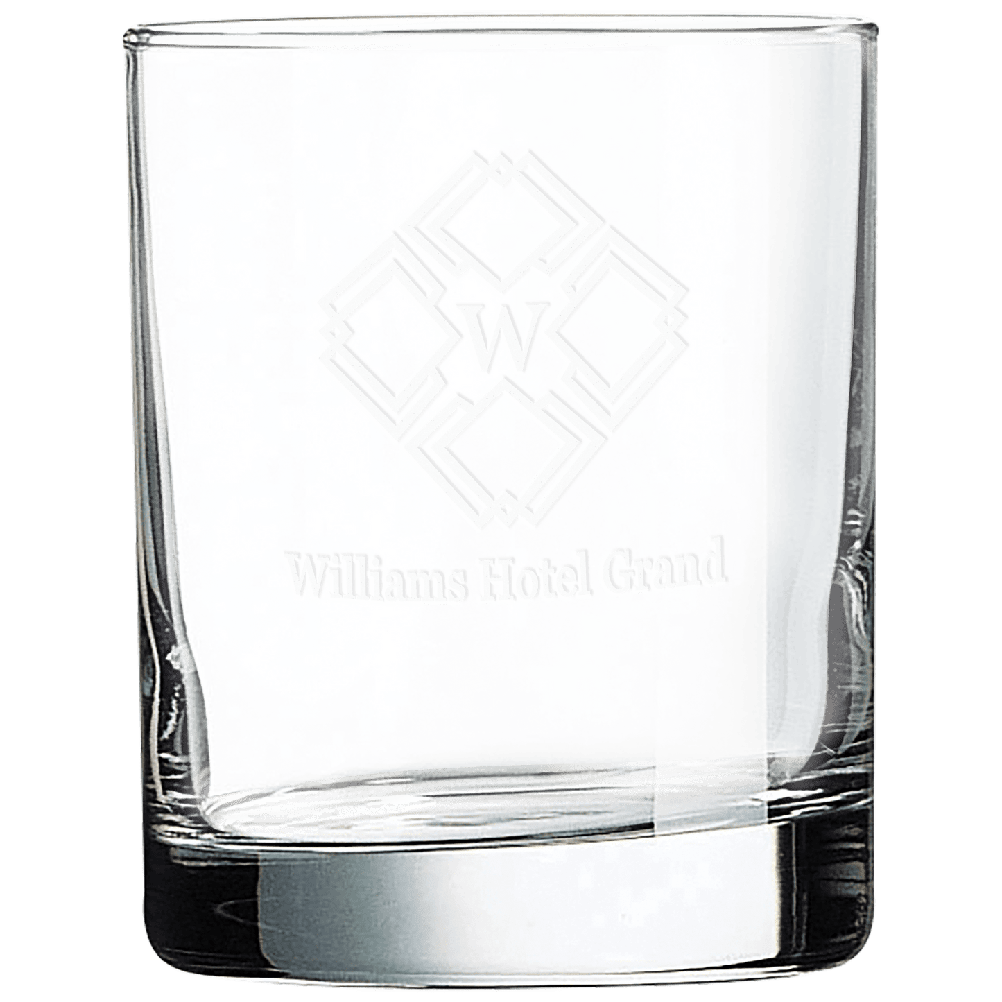 Glass Polar Camel 10 1/2 oz. On The Rocks Glass laser engravable