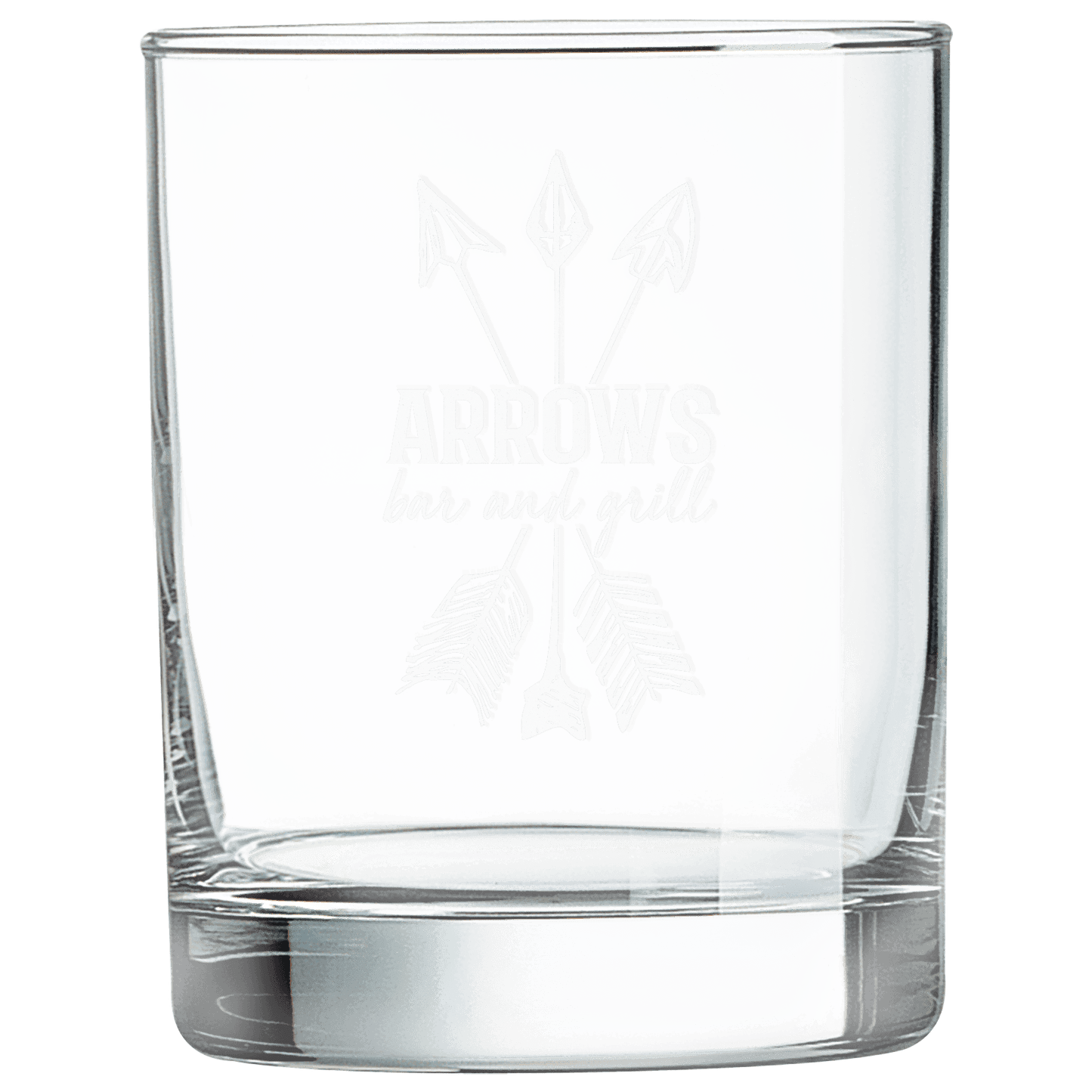 Glass Polar Camel 13 3/4 oz. Round Double Old Fashioned laser engravable