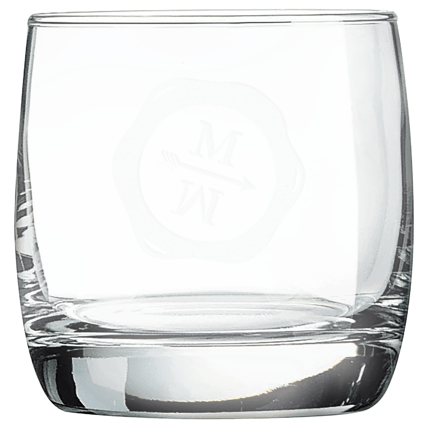 Glass Polar Camel 10 oz. On The Rocks Glass laser engravable