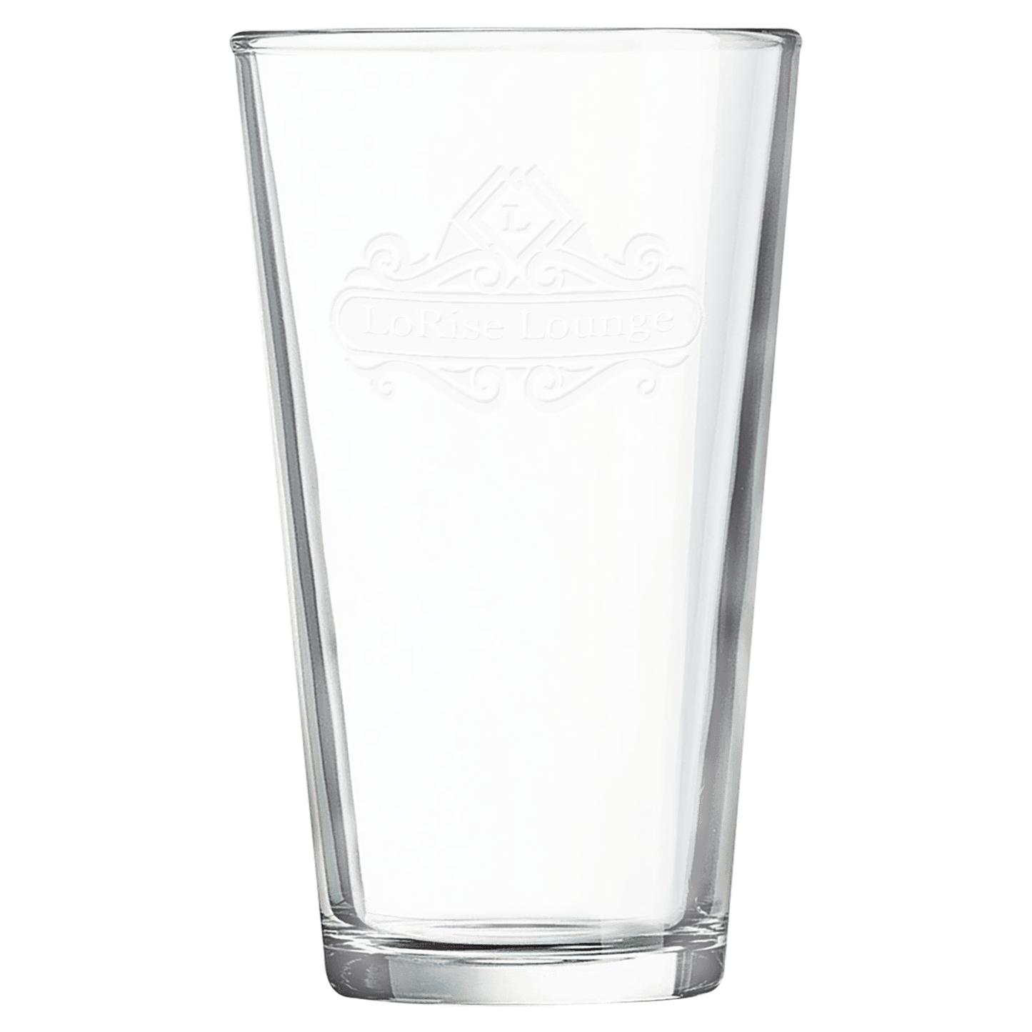 Glass Polar Camel 16 oz. Pint Mixing Glass laser engravable