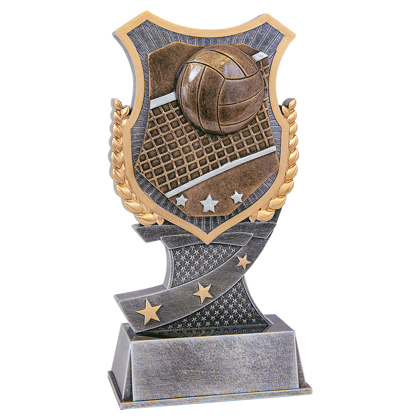 7" Volleyball Shield Award