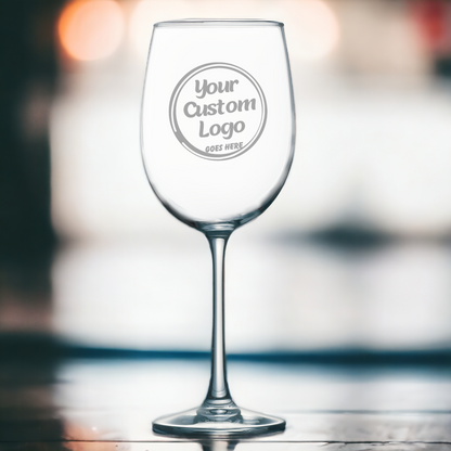 Personalized 19 oz Wine Glass