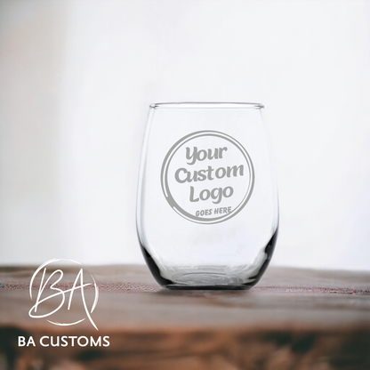 Personalized 20 oz Wine Glass