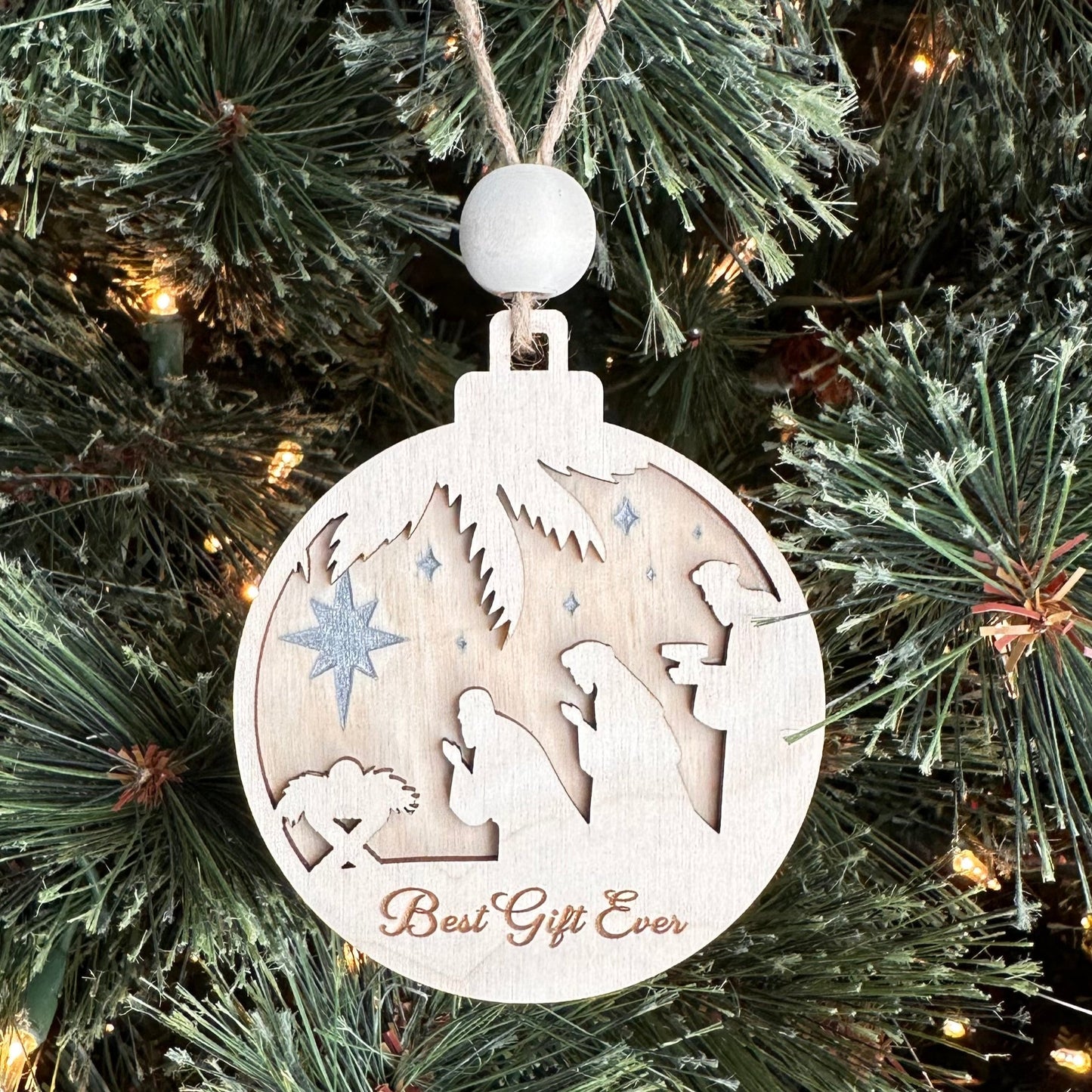 Nativity Ornament Double Layer