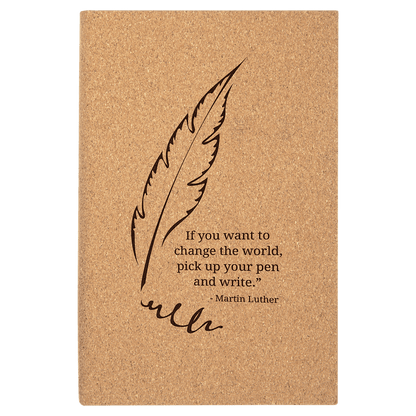 Personalized Leather Journal Pad