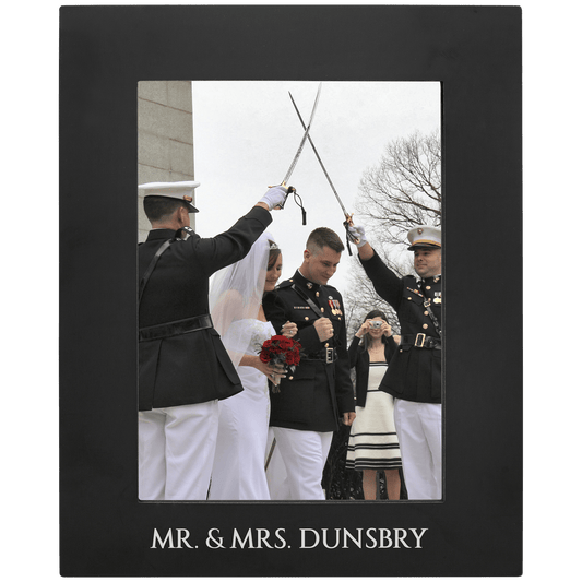 5" x 7" Aluminum Photo Frame laser engravable