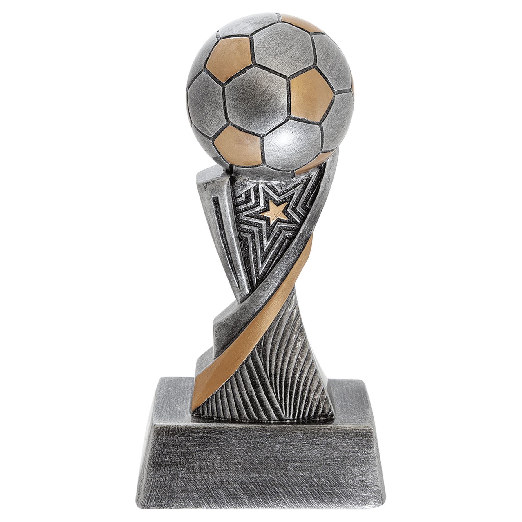 6" Soccer Aspire Resin