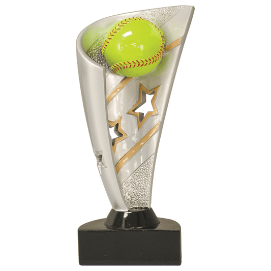 7" Softball Banner Resin