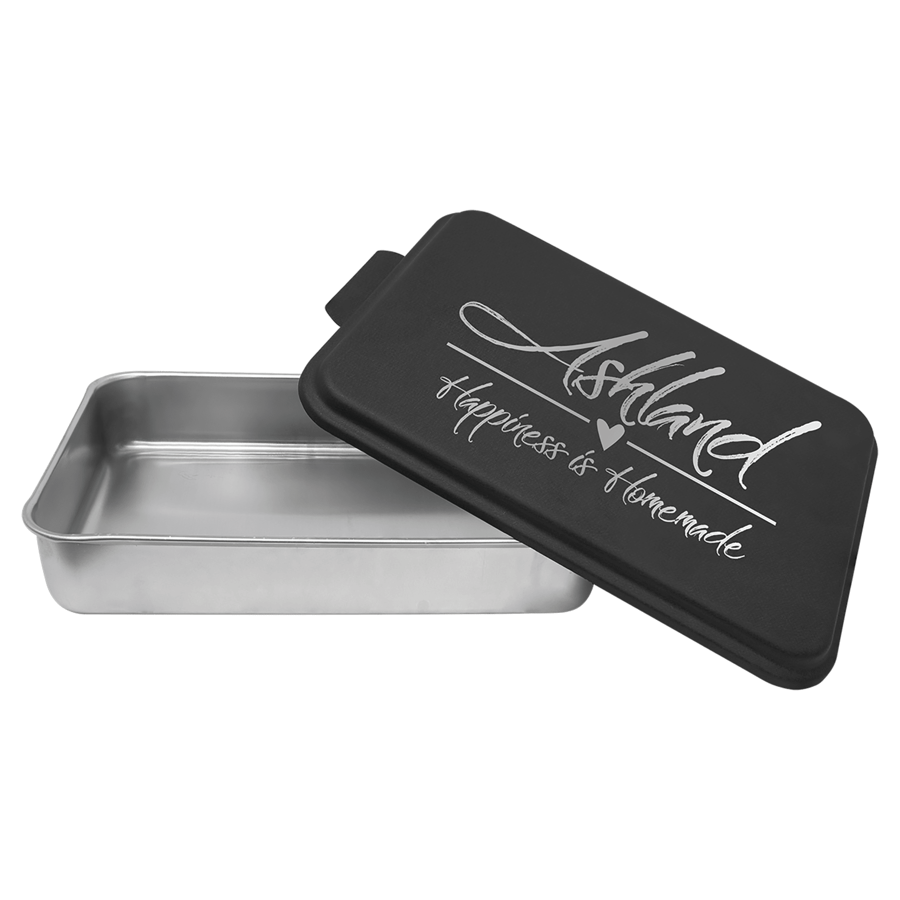 9" x 13" Aluminum Cake Pan with Black Lid