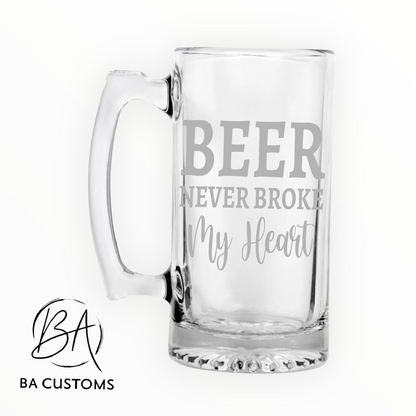 Personalized 26.5 Glass Mug