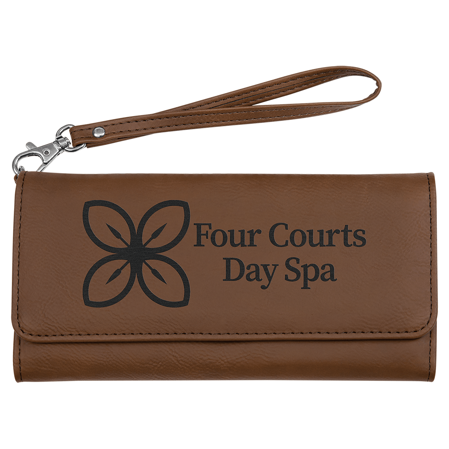 Engraved Woman's Leatherette Wallet