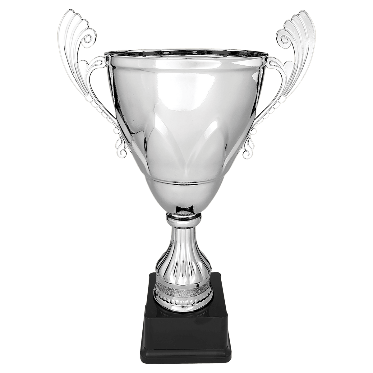 15" Completed Metal Cup on Plastic Base laser engravable cup trophy