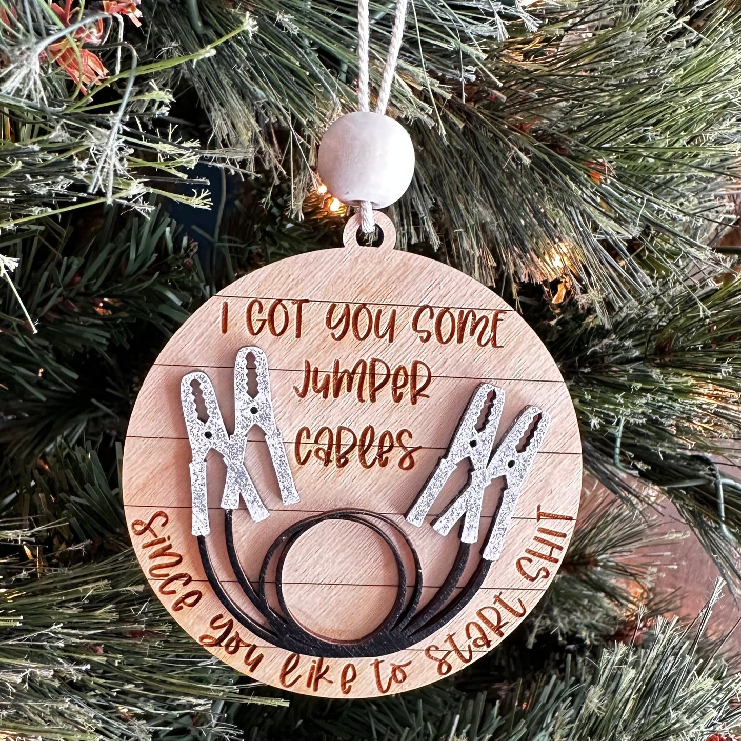 I Got Your Jumber Cables Ornament