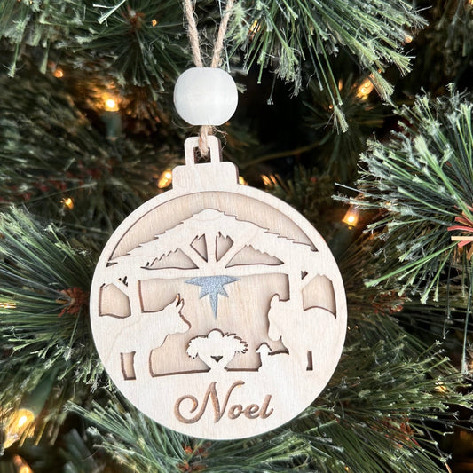 Nativity Ornament Double Layer