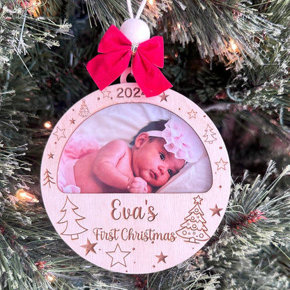 Personalize Picture Insert Ornament