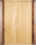 10 1/2" x 13" Genuine Red Alder & Genuine Walnut Plaque laser engravable