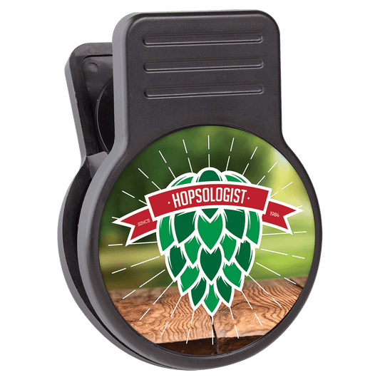 Personalized magnetic chip clip and bottle opener with 2 inch custom photo or design insert