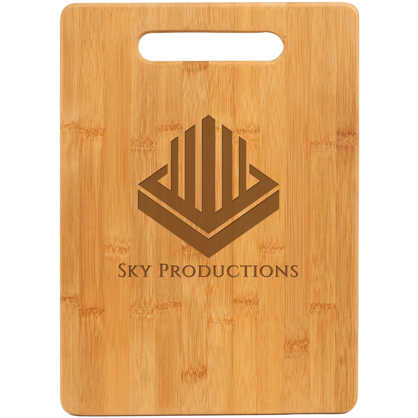 13 3/4" x 9 3/4" Bamboo Rectangle Cutting Board