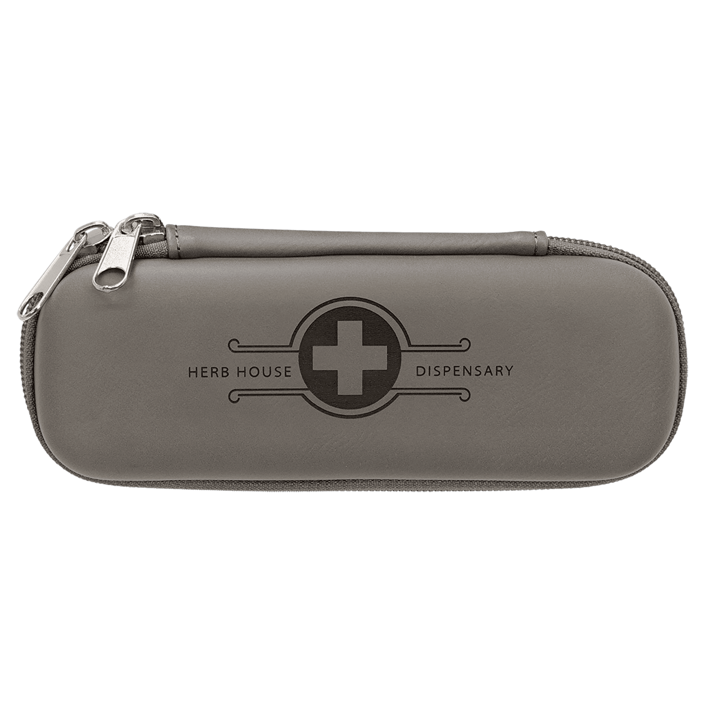 7" x 2 1/2" x 1 3/4" Gray Smoke Case