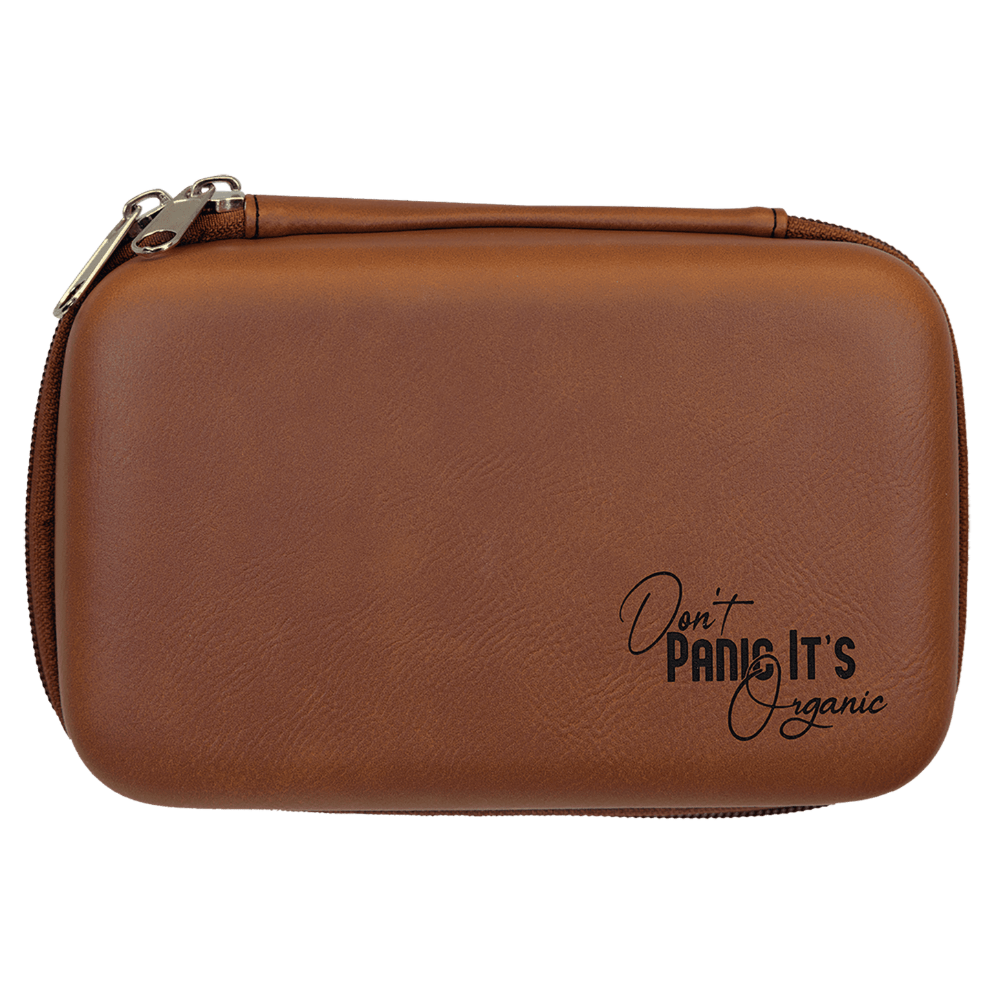 Rawhide 7" x 4" x 2 1/2" laser engravable leatherette smoke case personalized gift