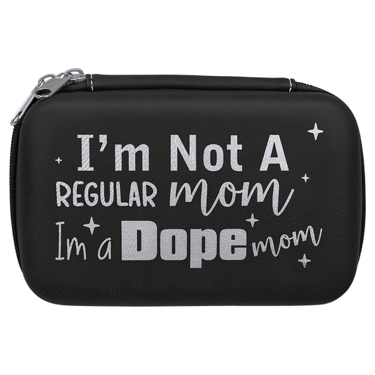 7" x 4" x 2 1/2" Black/Silver Smoke Case