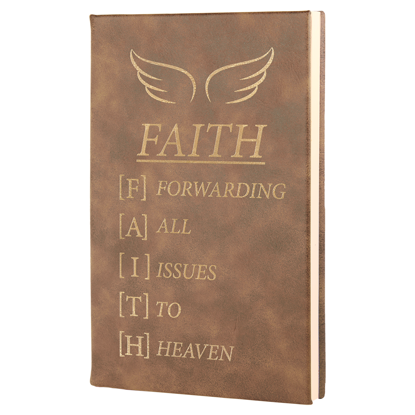 Personalized Leather Journal Pad