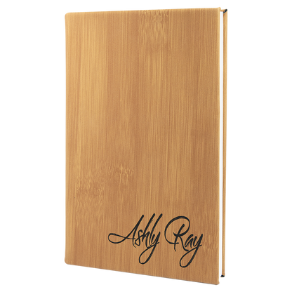 Personalized Leather Journal Pad