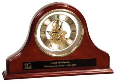 13 1/4" x 9" Grand Piano Mantel Clock laser engravable