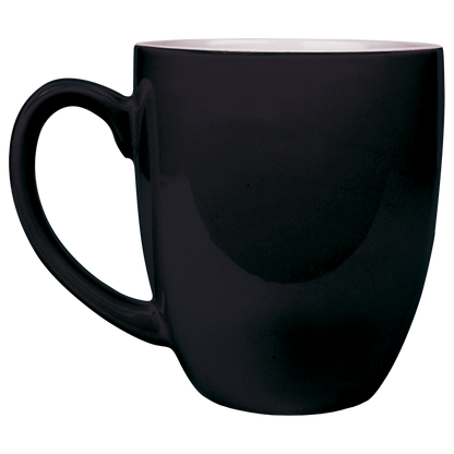 Personalized 16 oz. Ceramic Bistro Coffee Mug