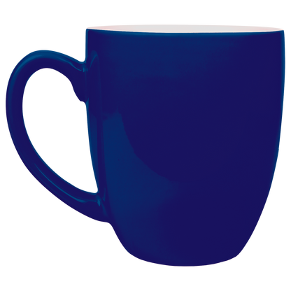 Personalized 16 oz. Ceramic Bistro Coffee Mug