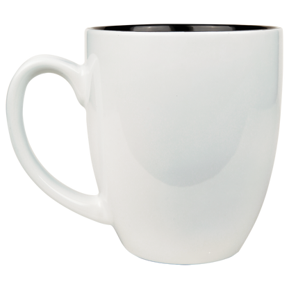 Personalized 16 oz. Ceramic Bistro Coffee Mug