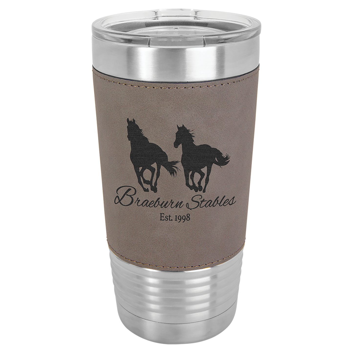 20 oz Leatherette Tumbler