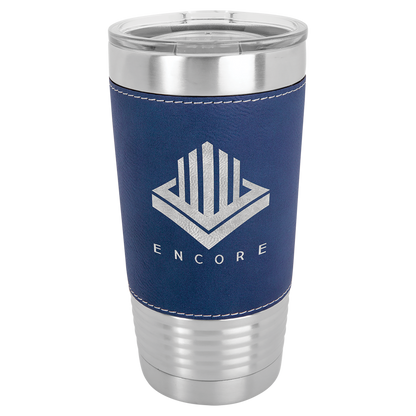 20 oz Leatherette Tumbler