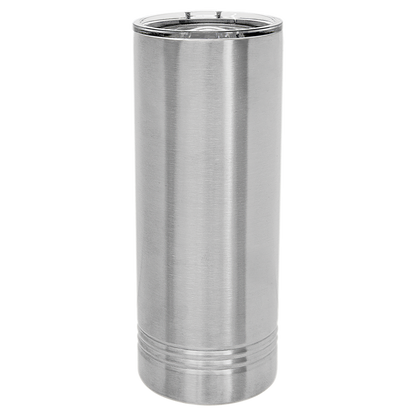 Personalized 22 oz. Skinny Tumbler with Slider Lid