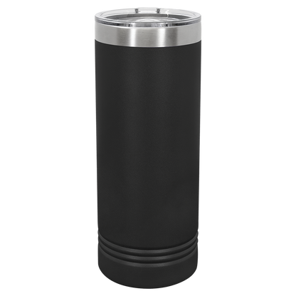 Personalized 22 oz. Skinny Tumbler with Slider Lid