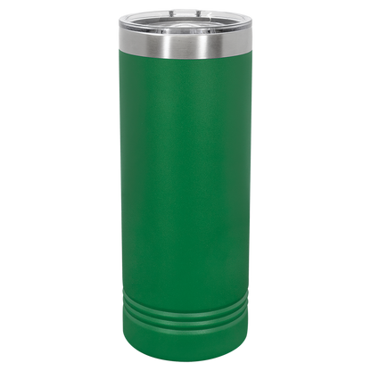Personalized 22 oz. Skinny Tumbler with Slider Lid