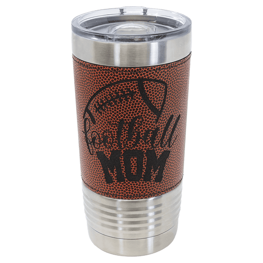 Polar Camel 20 oz. Football Tumbler with Slider Lid