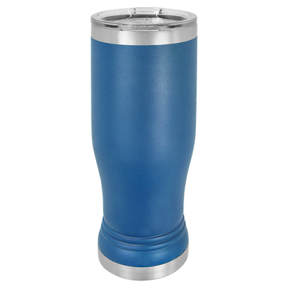 Personalized 14 oz. Insulated Pilsner with Clear Lid