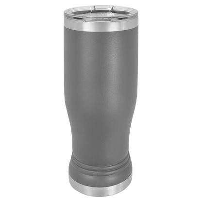 Personalized 14 oz. Insulated Pilsner with Clear Lid