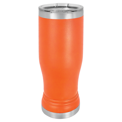 Personalized 14 oz. Insulated Pilsner with Clear Lid