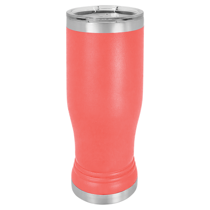 Personalized 14 oz. Insulated Pilsner with Clear Lid