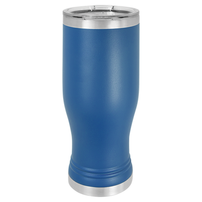 Personalized 20 oz. Insulated Pilsner with Clear Lid