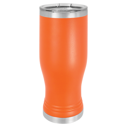 Personalized 20 oz. Insulated Pilsner with Clear Lid