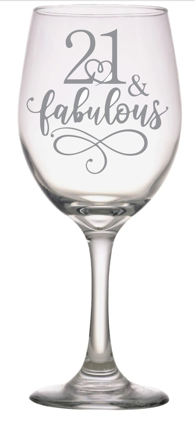 Personalized 20 oz Wine Glass