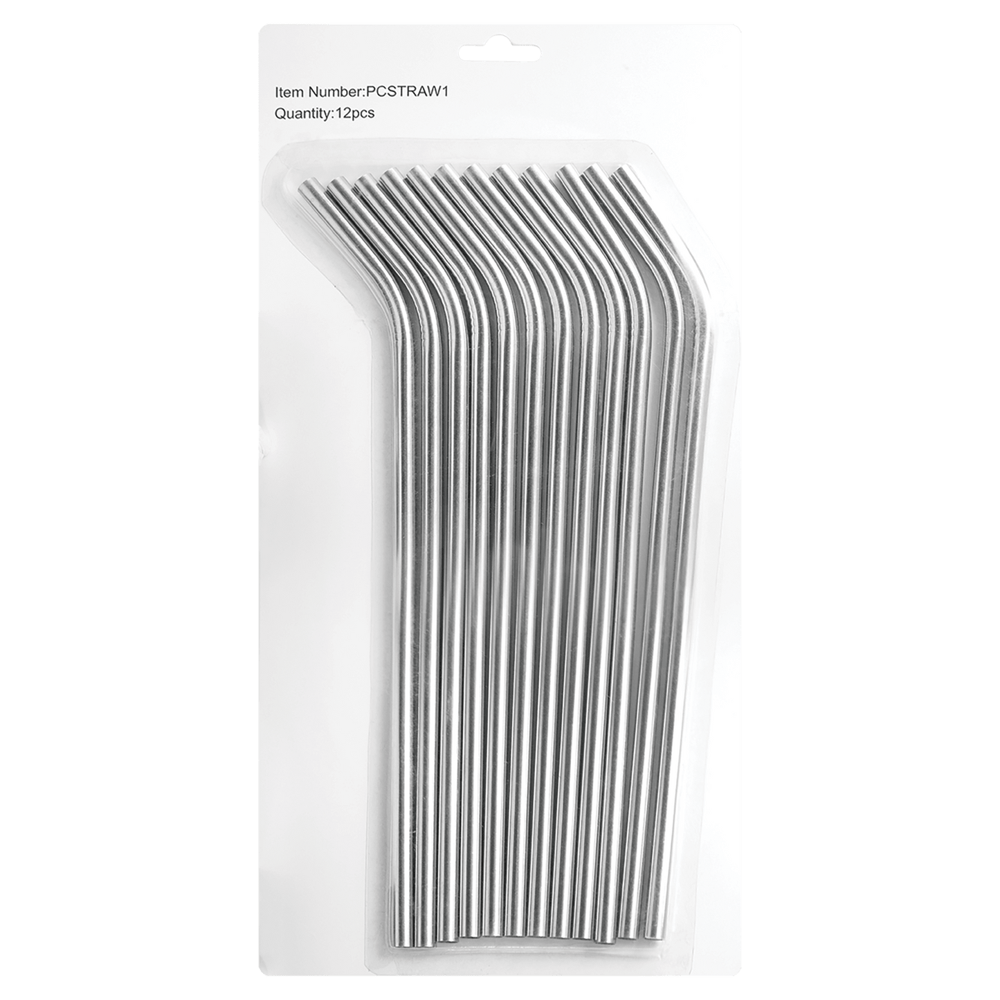 Polar Camel 10 inch stainless steel reusable straw, perfect for tumblers and drinkware