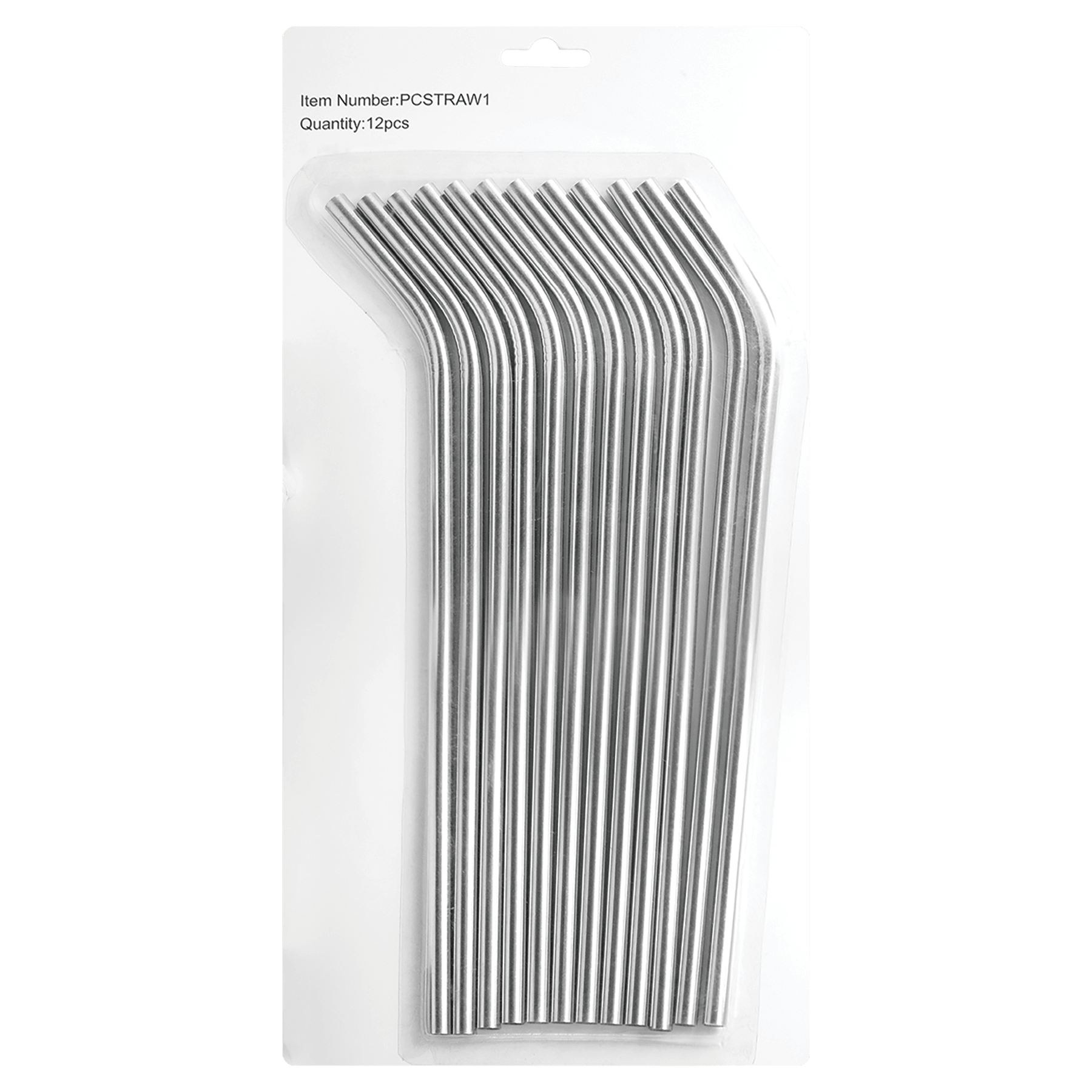 Polar Camel 10 inch stainless steel reusable straw, perfect for tumblers and drinkware